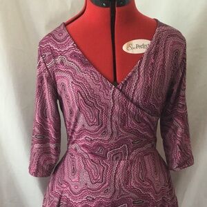 Betabrand 3/4 sleeve 4-way dress